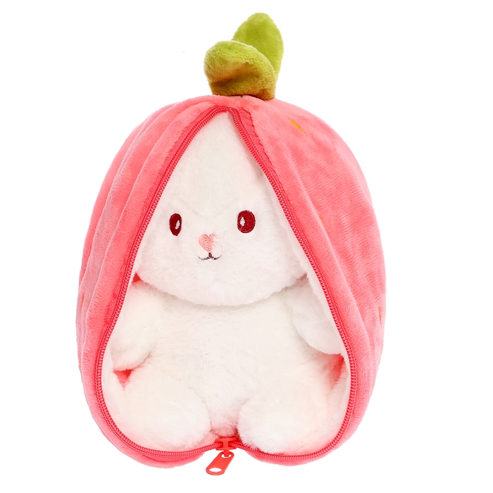 Мягкая игрушка &laquo;Зайка в клубнике&raquo;, 20 см