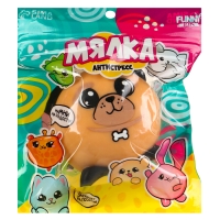 Антистресс сквиш мялка «Собачка»,с пастой, в пакете Антистресс сквиш мялка «Собачка»,с пастой, в пакете