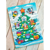 Пазл «Новогоднее настроение», размер 20,3x29,3 см Пазл «Новогоднее настроение», размер 20,3x29,3 см