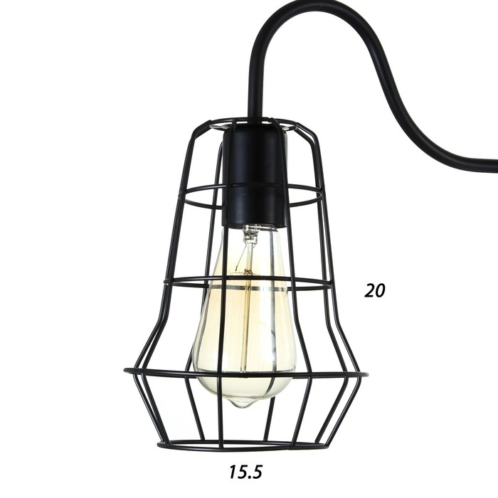 Бра 2532/1 E27 40Вт черный 15,5х20 см Бра 2532/1 E27 40Вт черный 15,5х20 см