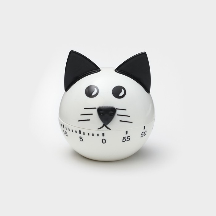 Таймер механический Доляна &laquo;Котёнок&raquo;, цвет МИКС