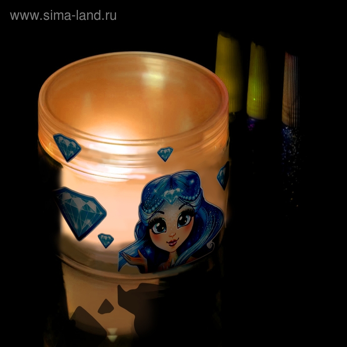 Набор для опытов &laquo;Создай свой светильник: Звёздное сияние&raquo;, голубой