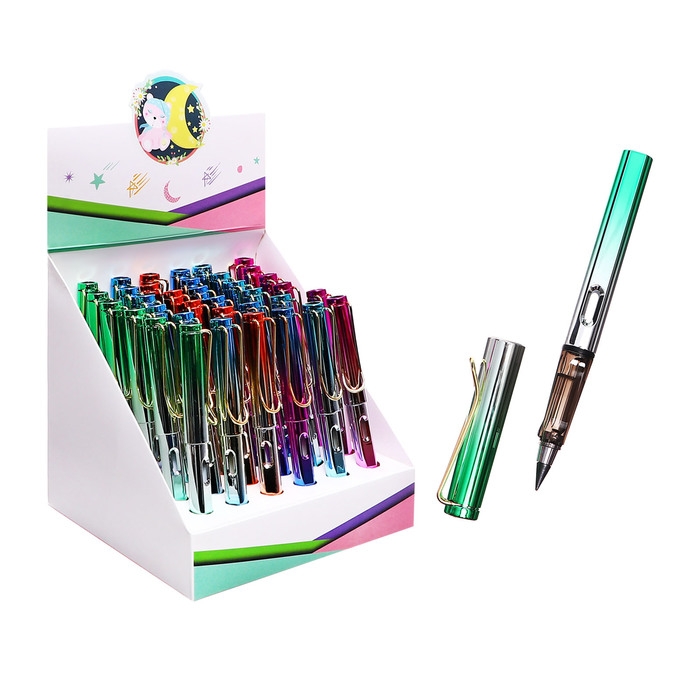 Карандаш чернографитный НВ, вечный, Calligrata, МИКС Карандаш чернографитный НВ, вечный, Calligrata, МИКС