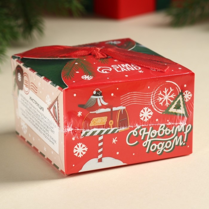 Печенье с предсказаниями &laquo;Новогодняя почта&raquo;, 18 г (3 шт. х 6 г).