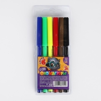 Набор для творчества: Пенал раскраска &laquo;Единорог&raquo;, фломастеры 6 цветов