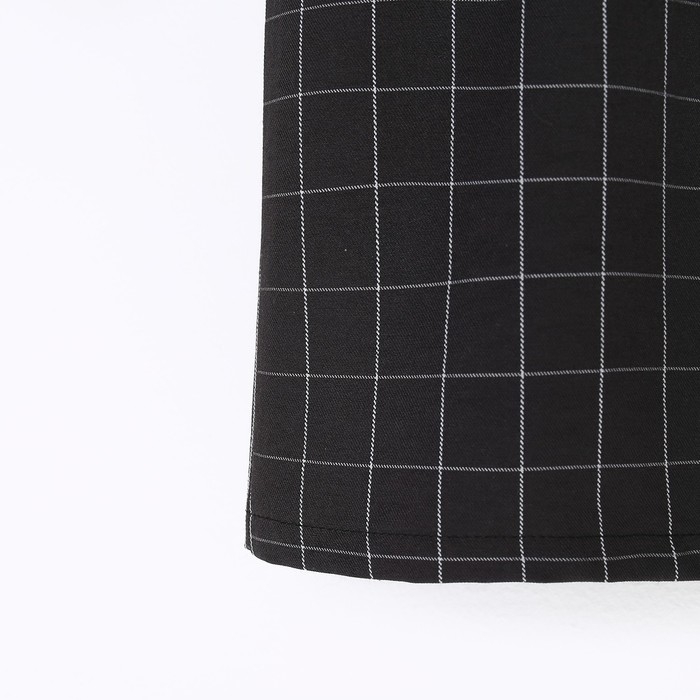 Платье детское с воротником KAFTAN, размер 32 (110-116 см), цвет черный Платье детское с воротником KAFTAN, размер 32 (110-116 см), цвет черный