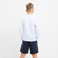 Джемпер (поло) детский MINAKU цвет белый, рост 98