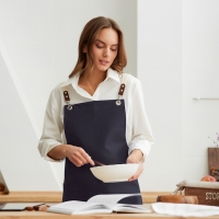 Фартук Этель Minimalist design black 60х70см, 54%лён, 46%хл. 500 г/м2 Фартук Этель Minimalist design black 60х70см, 54%лён, 46%хл. 500 г/м2