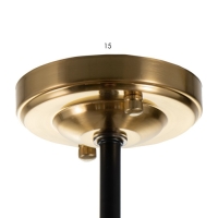 Люстра "Кэган" 8хE27 40Вт черный 74х74х46,5 см BayerLux Люстра "Кэган" 8хE27 40Вт черный 74х74х46,5 см BayerLux