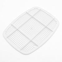 Туалет «Айша» S с высоким бортом и сеткой, 45 х 35 х 18,5 см, оранжевый Туалет «Айша» S с высоким бортом и сеткой, 45 х 35 х 18,5 см, оранжевый