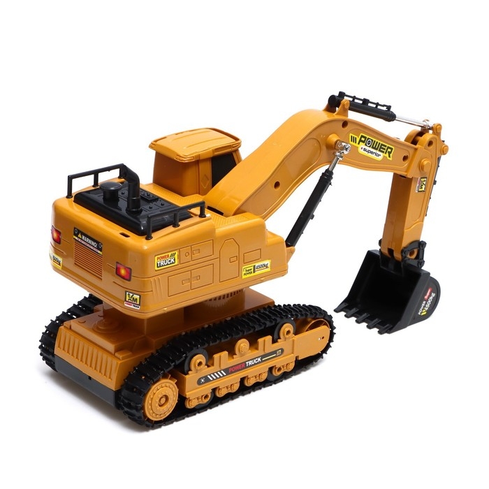 Экскаватор радиоуправляемый &laquo;Стройка&raquo;, подвижный ковш, работает от аккумулятора