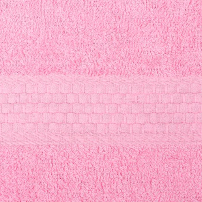 Полотенце махровое гладкокрашеное &laquo;Эконом&raquo; 70х130 см, цвет розовый
