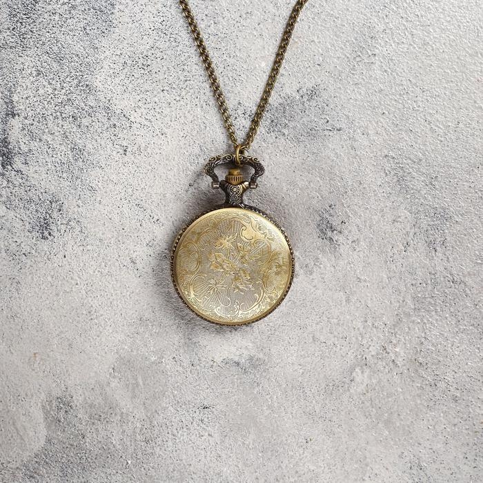 Карманные кварцевые часы &laquo;Паровоз&raquo;, на цепочке 80 см