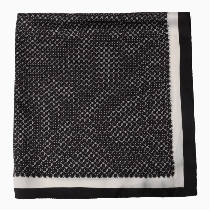 Платок женский MINAKU р-р 70*70 см, цв. черный Платок женский MINAKU р-р 70*70 см, цв. черный