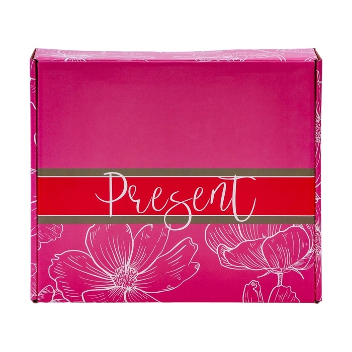 Подарочная коробка Подарочная коробка "Презент", 27 х 31,5 х 9 см
