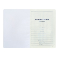 Ежедневник НЕдатированный А5, 136 листов в линейку, кожзам "Небраска", серебряный срез, синий Ежедневник НЕдатированный А5, 136 листов в линейку, кожзам "Небраска", серебряный срез, синий