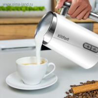Капучинатор Kitfort КТ-751-2, 500 Вт, 0.3 л, 4 режима, белый Капучинатор Kitfort КТ-751-2, 500 Вт, 0.3 л, 4 режима, белый