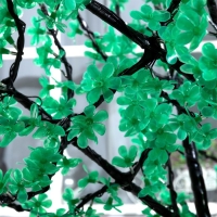 Светодиодное дерево «Баугиния» 2 м, 864 LED, постоянное свечение, 220 В, свечение зелёное Светодиодное дерево «Баугиния» 2 м, 864 LED, постоянное свечение, 220 В, свечение зелёное