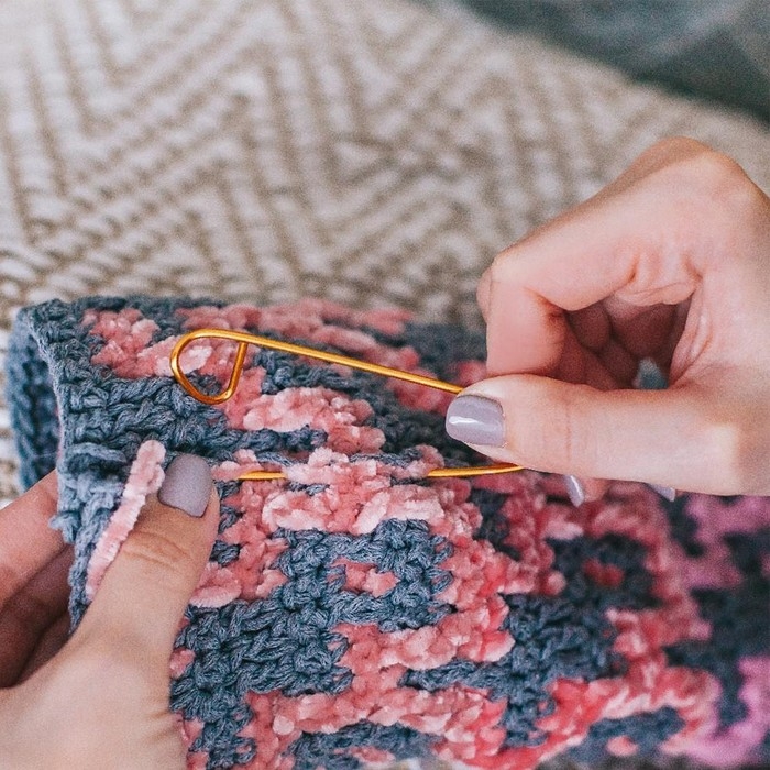 Набор вспомогательных булавок для вязания, 3 шт, 9/11,5/15 см, цвет МИКС Набор вспомогательных булавок для вязания, 3 шт, 9/11,5/15 см, цвет МИКС