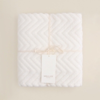 Полотенце махровое SL HOME: Geometry "Блан де Блан" 50х90 см, 83% хлопок, 17% лён, 500 г/м2 Полотенце махровое SL HOME: Geometry "Блан де Блан" 50х90 см, 83% хлопок, 17% лён, 500 г/м2