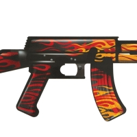 Деревянное оружие, детское сувенирное «Огонь», автомат, 72,3 х 17,7 см Деревянное оружие, детское сувенирное «Огонь», автомат, 72,3 х 17,7 см