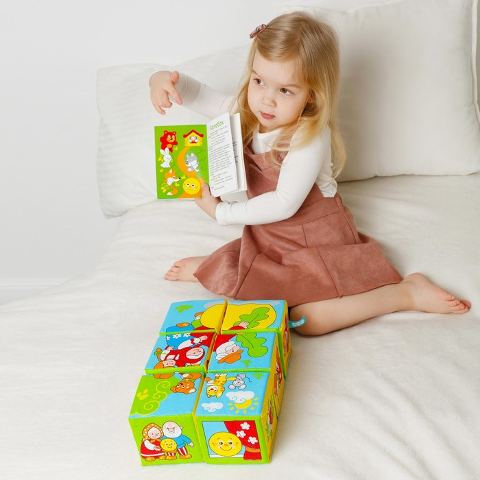 Набор мягких кубиков &laquo;Сказки в картинках&raquo;