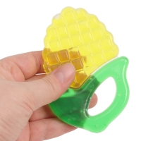 Прорезыватель охлаждающий с водой &laquo;Кукуруза&raquo;, цвет жёлтый, Крошка Я