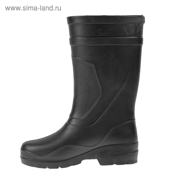 Сапоги мужские, цвет чёрный, размер 44