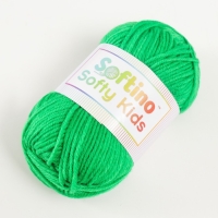 Пряжа 100% акрил "Softy Kids" 90м &plusmn;5м 50 гр цвет 44 травяной