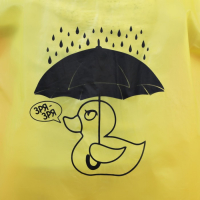 Дождевик взрослый плащ &laquo;Зря - зря&raquo;, размер 42-48, 60 х 110 см, цвет жёлтый