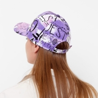 Кепка мужская MINAKU с надписями, цвет сиреневый, р-р 58 Кепка мужская MINAKU с надписями, цвет сиреневый, р-р 58