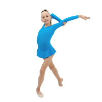 Купальник для гимнастики и танцев Grace Dance, р. 34, цвет бирюзовый
