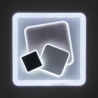 Светильник "Джус" LED 140Вт белый 52х52х8 см BayerLux