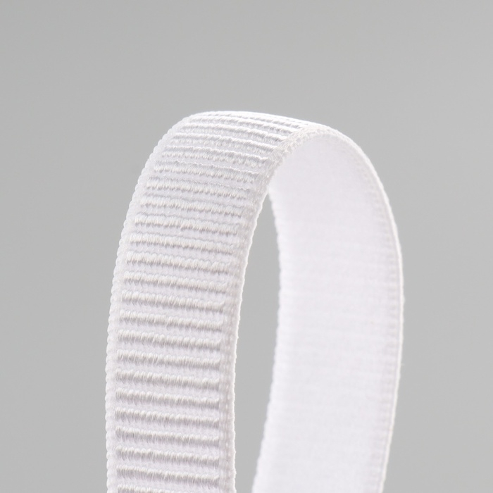 Резинка бельевая, в рубчик, 10 мм, 10 ± 1 м, цвет белый Резинка бельевая, в рубчик, 10 мм, 10 ± 1 м, цвет белый