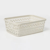 Корзина для хранения, 35×25×12 см, цвет МИКС Корзина для хранения, 35×25×12 см, цвет МИКС