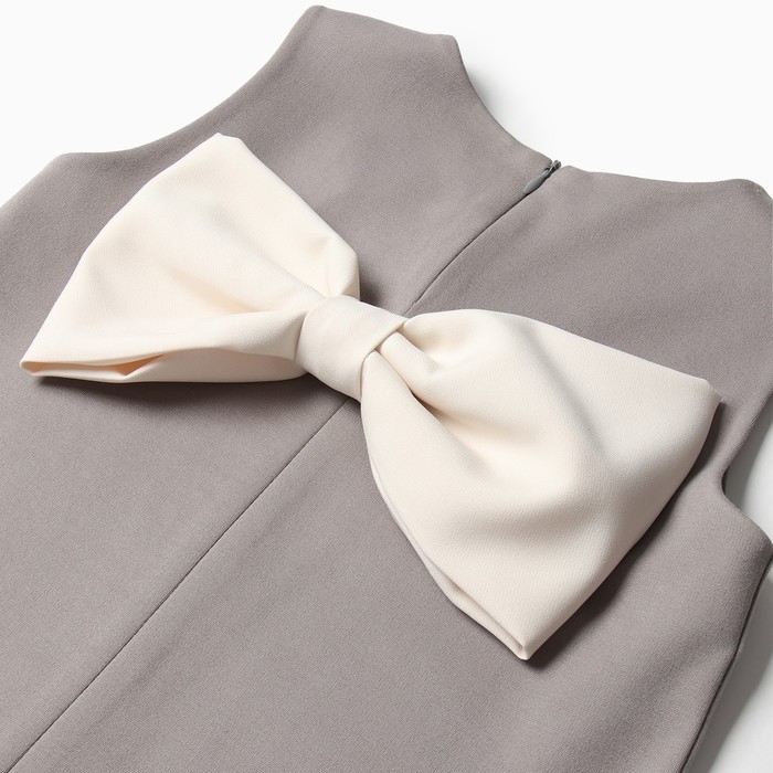 Платье для девочки MINAKU: PartyDress, цвет серый, рост 152 см