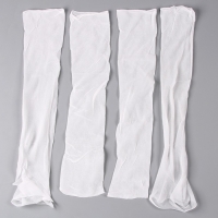 Капрон для кукол и цветов, набор 4 шт., размер 1 шт. &mdash; 45 &times; 6 см, цвет белый