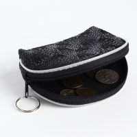 Кошелёк женский на молнии, цвет чёрный Кошелёк женский на молнии, цвет чёрный