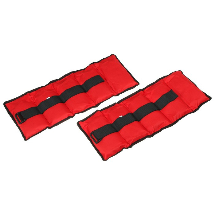 Утяжелители ONLYTOP, 2 шт. × 2 кг, цвета МИКС Утяжелители ONLYTOP, 2 шт. × 2 кг, цвета МИКС