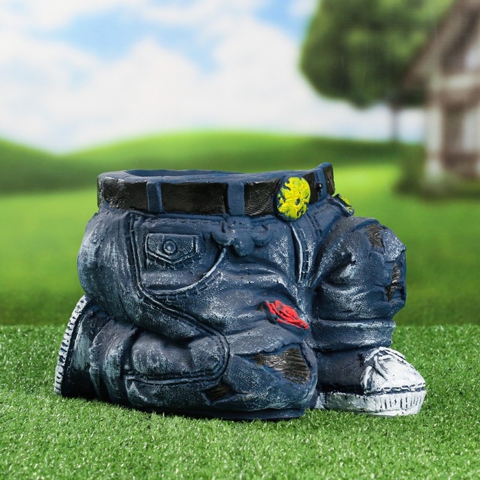 Кашпо "Штанишки" 26х26х17см