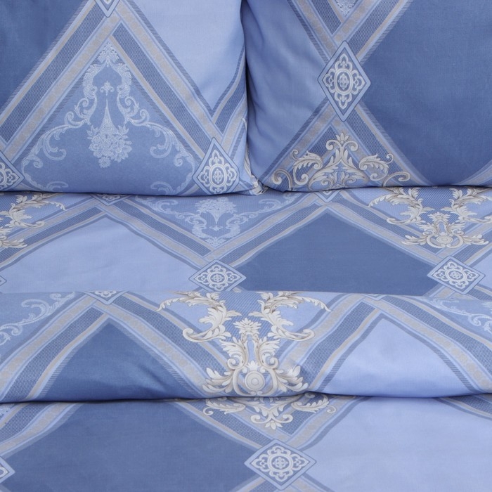 Постельное бельё Экономь и Я 2 сп «Витраж», 175х215см, 180х215см, 70х70см-2 шт, полисатин, 80 г/м² Постельное бельё Экономь и Я 2 сп «Витраж», 175х215см, 180х215см, 70х70см-2 шт, полисатин, 80 г/м²