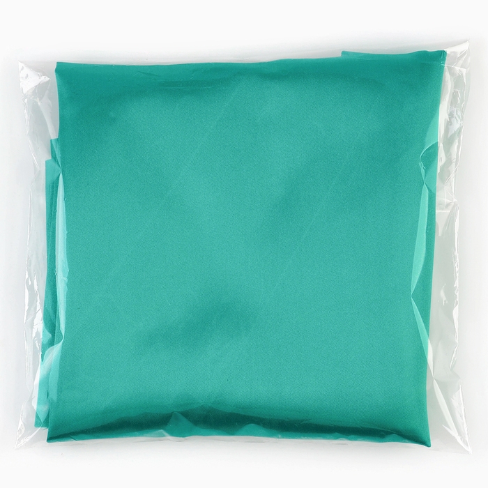 Лоскут для рукоделия, атлас, зелёный 50 &times; 75 см