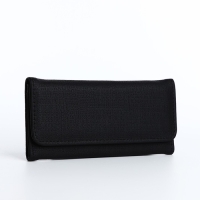 Кошелёк женский на магните, цвет чёрный Кошелёк женский на магните, цвет чёрный