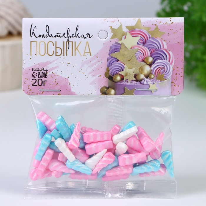 Кондитерская посыпка «Магический рог», 20 г Кондитерская посыпка «Магический рог», 20 г