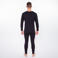 Термобельё (фуфайка,кальсоны) мужское НАЧЁС, цвет чёрный, размер 50