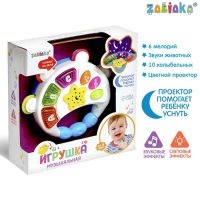 Музыкальная игрушка &laquo;Бубен&raquo;, световые и звуковые эффекты, цвет МИКС