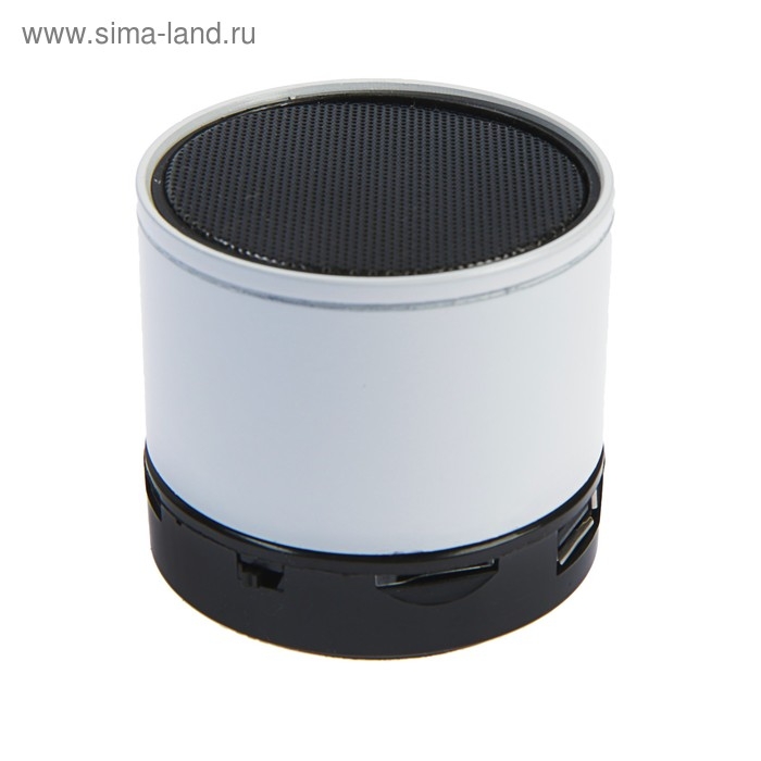 Портативная колонка LuazON Hi-Tech08, 3 Вт, 300 мАч, microSD, USB, белая Портативная колонка LuazON Hi-Tech08, 3 Вт, 300 мАч, microSD, USB, белая