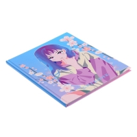 Дневник для 1-4 классов, "Аниме. Девочка милая", твердая обложка 7БЦ, матовая ламинация, выборочный лак, 48 листов Дневник для 1-4 классов, "Аниме. Девочка милая", твердая обложка 7БЦ, матовая ламинация, выборочный лак, 48 листов