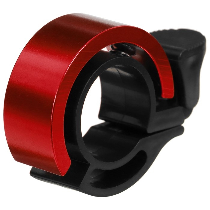 Звонок велосипедный Dream Bike &laquo;Кольцо&raquo;, цвет красный