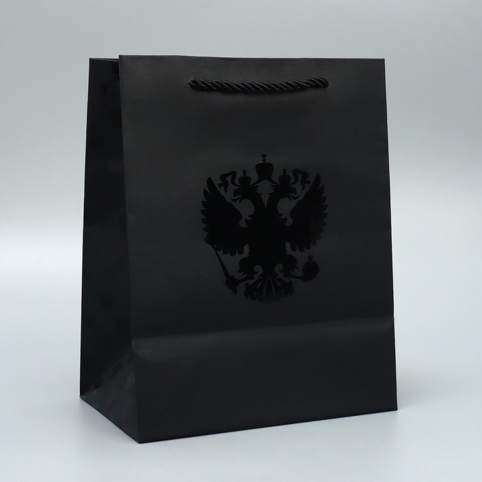 Пакет подарочный, упаковка, &laquo;Герб&raquo;, MS 18 х 23 х 12 см